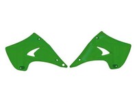 Rtech KüHlerspoiler Passt An Kawasaki KX 125 250 03-08 GrüN