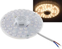 "Led UmrüStmodul \"Um24Ww\" FüR Leuchten Ø180Mm 24W 2680Lm 3000K Magnethalter Smd"