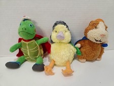 TY Beanie Babies Wonder Pets Plush Figure Set Linny, Ming Ming, Tuck Nick JR.