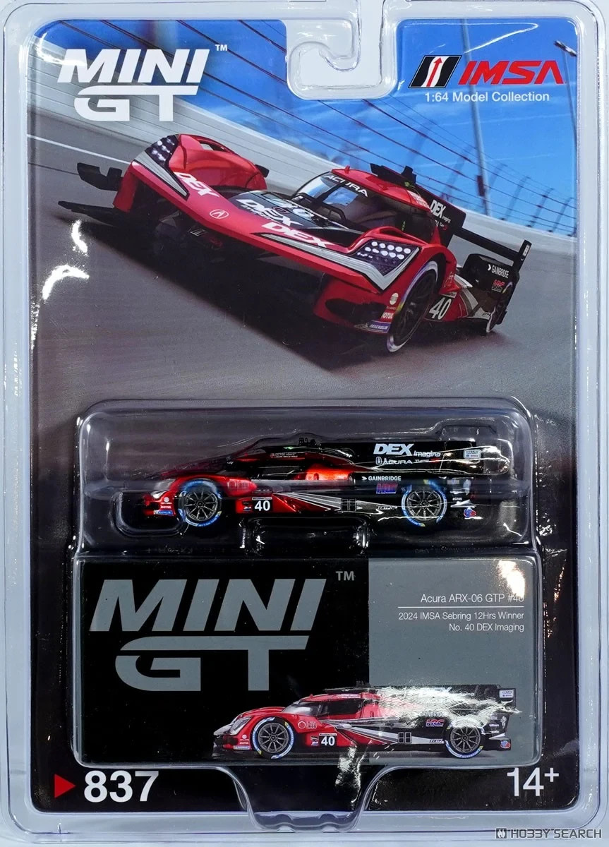 Mini GT 1:64 Acura ARX-06 GTP #40 Wayne Taylor Racing with Andretti 2024 IMSA