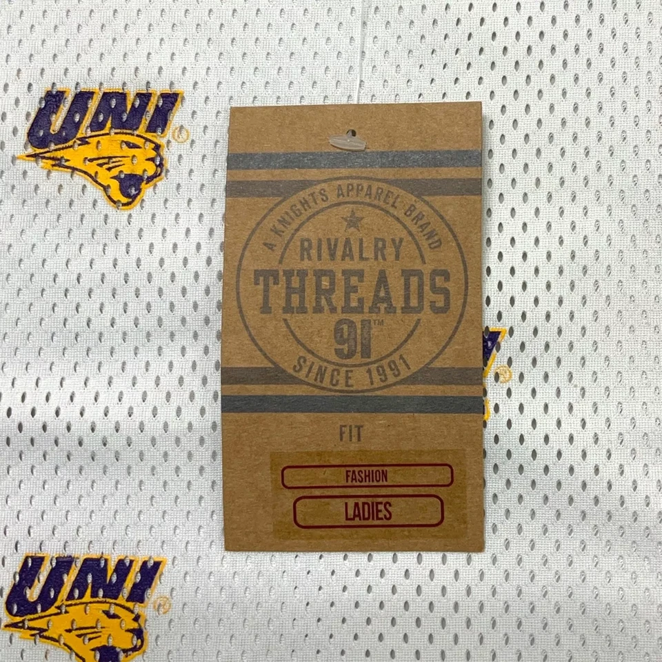 Northern Iowa Panthers Teen Girls Jersey White Tank Top White XLarge(16/18) - Image 3 of 3