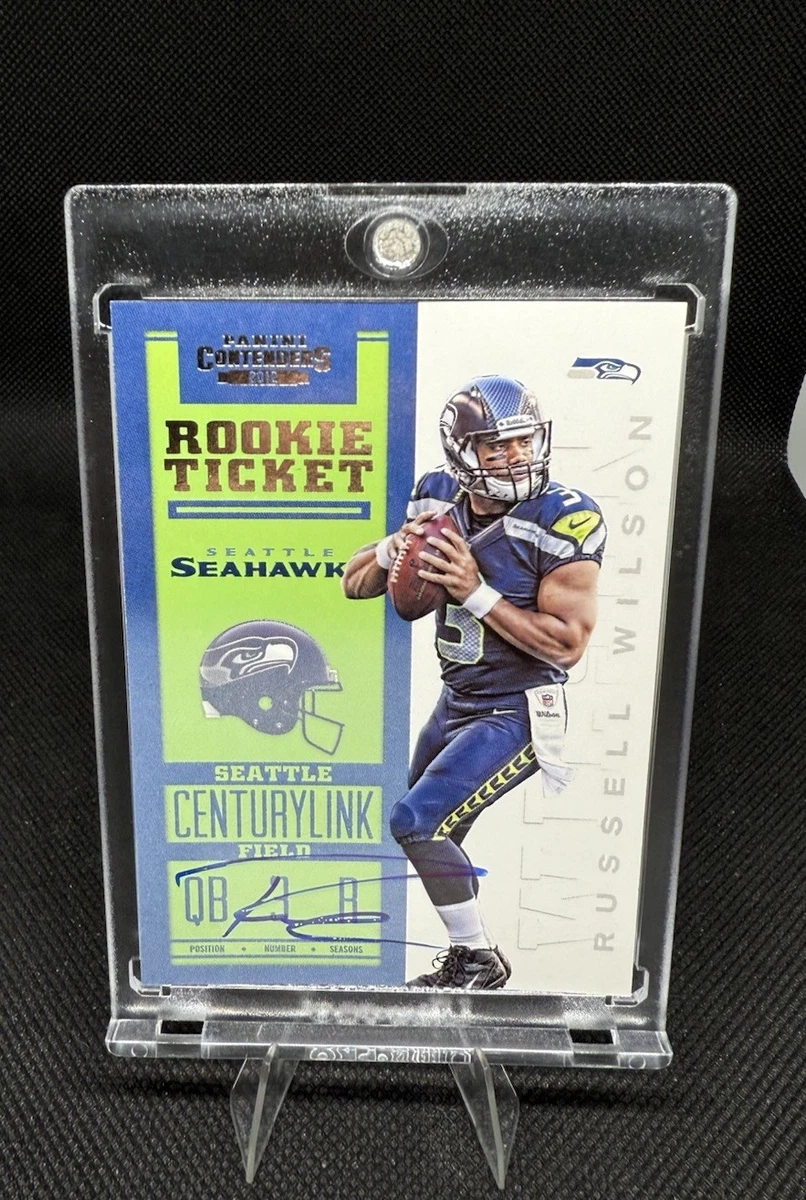 Russell Wilson Autograph Football Trading Cards for sale | eBay