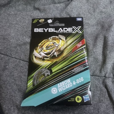 Hasbro Takara Tomy Beyblade X Arrow Wizard  Starter Pack w/Launcher & Ripcord