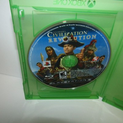 Sid Meier's Civilization Revolution Sony PlayStation 3 PS3 Video Game Disc Only