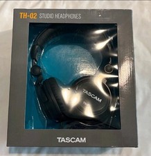 TASCAM TH-02 Professional Studio Monitor Headphones Wired Over Ear   NIB