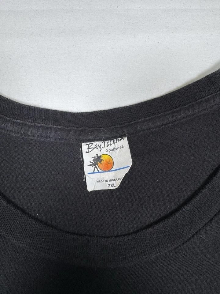 Camiseta Gráfica Vintage Y2K Korn Playground Sombras 2XL Bay Island Nu Metal - Imagem 3 de 4