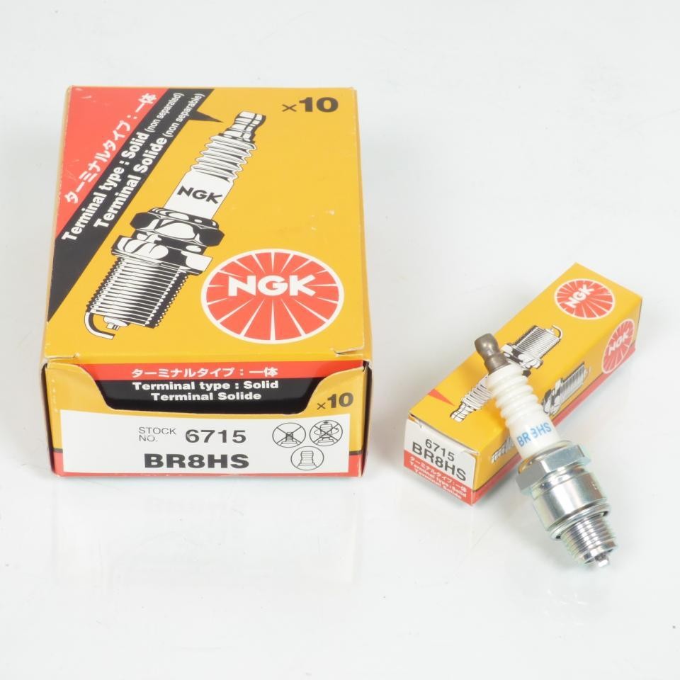 Bougie NGK MBK Nitro 50 résout les problèmes de ratés au démarrage