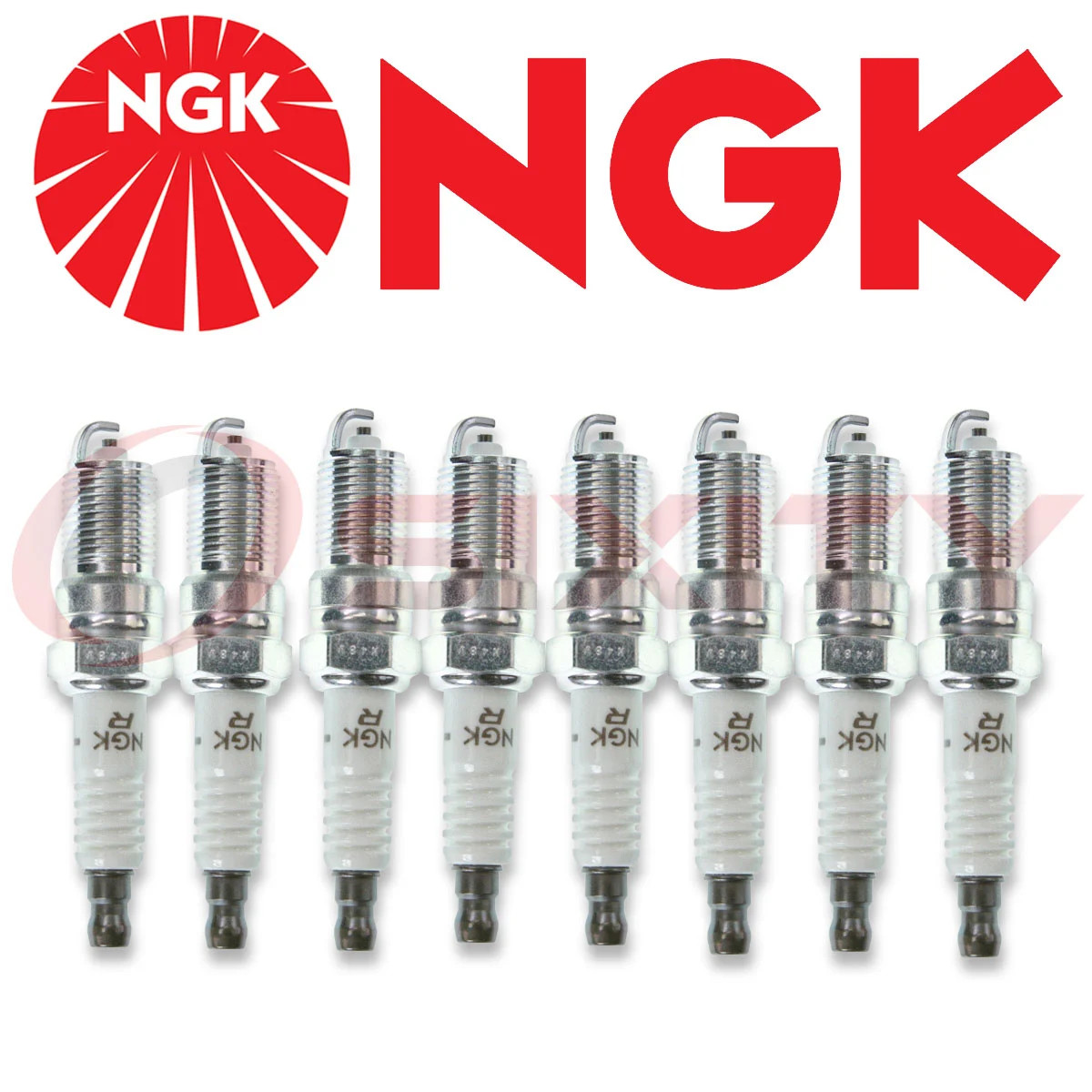 NGK 4177 TR6 V-Power Premium Copper Spark Plugs Set Of 8