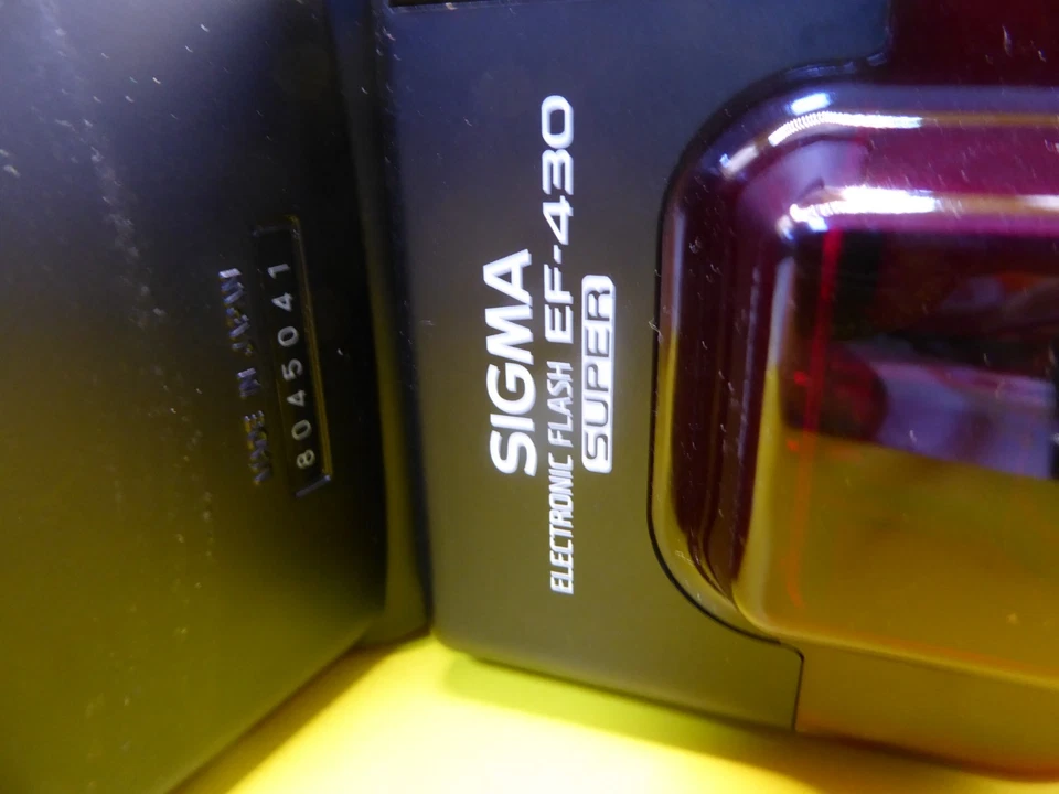 Sigma EF-430  Super Flash / Flashgun Speedlight Flash unit fully tested - Image 2 of 4