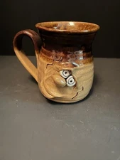 Pretty Ugly Pottery Crazy Face Coffee Mug, Wales