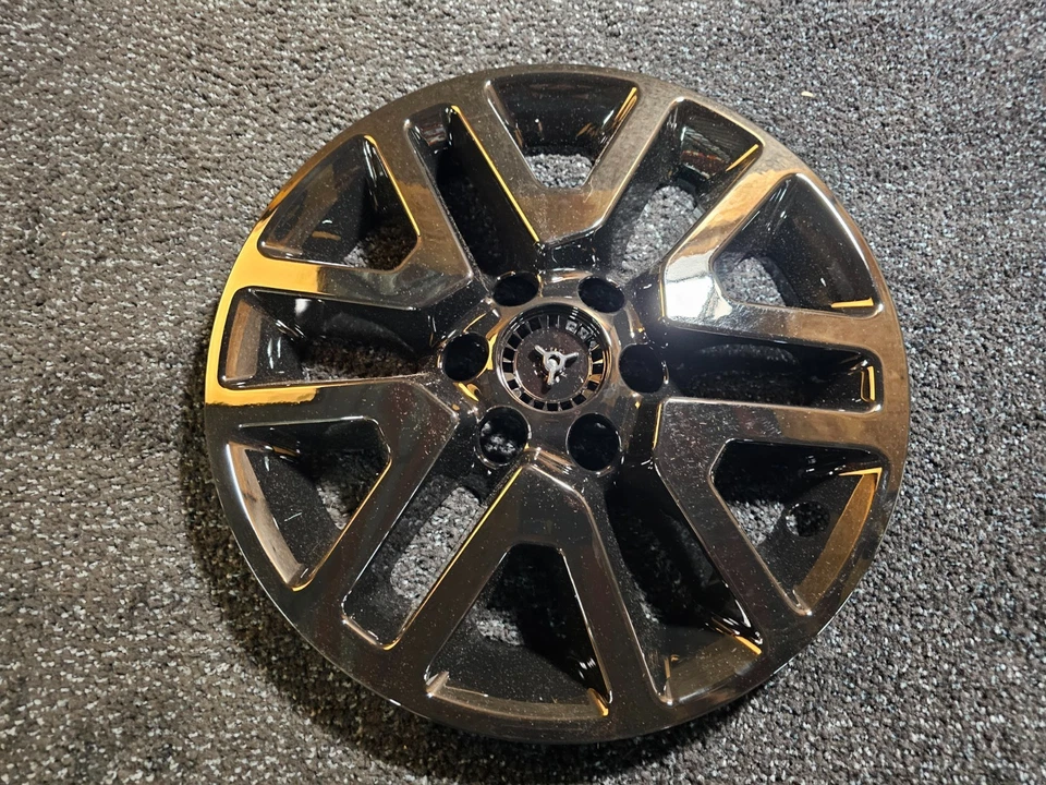 (数量 4) IMPOSTOR 16 英寸亮面黑色车轮皮肤适合 2014-2021 尼桑前锋 — 第 3/4 张图片