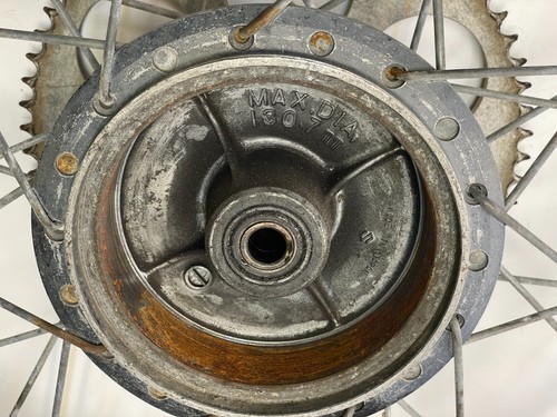 1974 Suzuki TM125 OEM Rear Wheel TM 100 1973 1975 - Bild 5 von 12