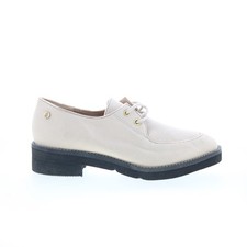 Hush Puppies Cirneco Oxford HW06373-250 Womens Beige Oxford Flats Shoes 7