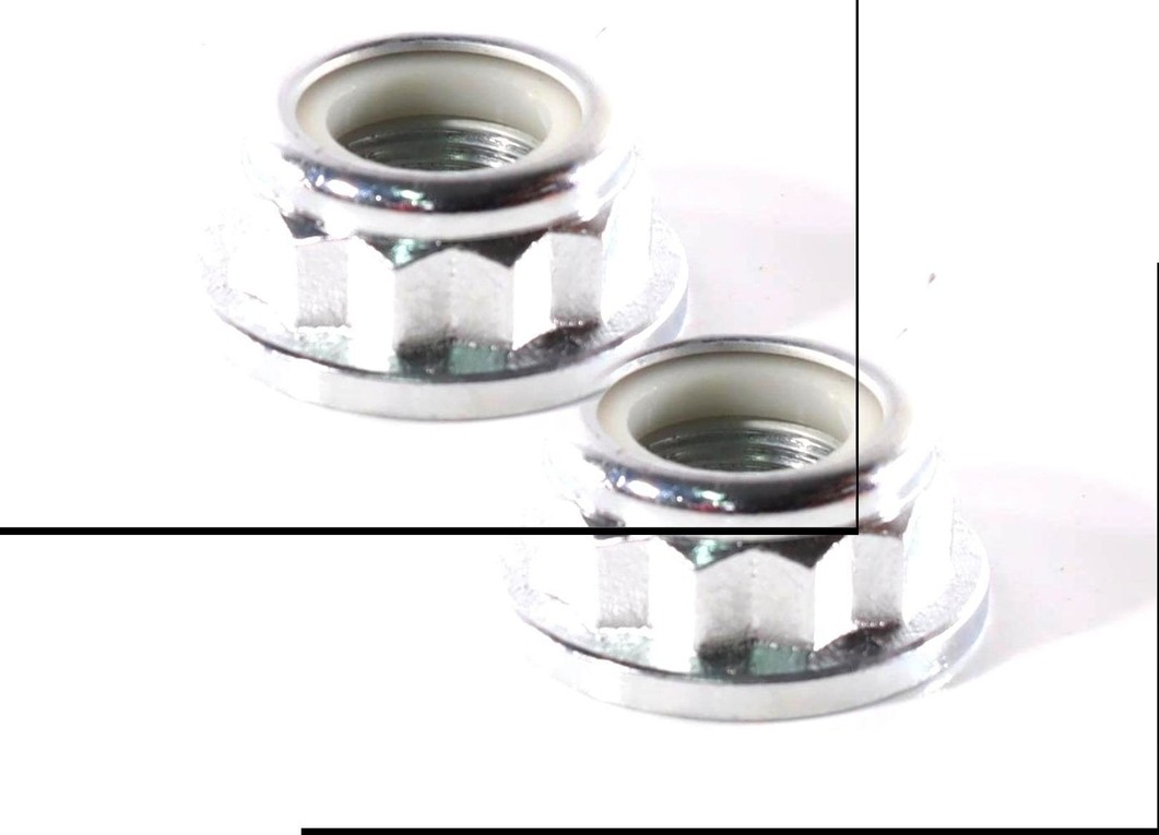 2x Axle hub nut Front Right=Left GH-394705