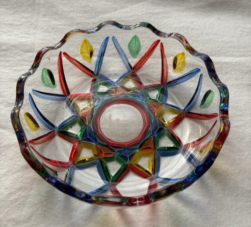 CC Zecchin Stil Murano Glas kleine Bonboniere