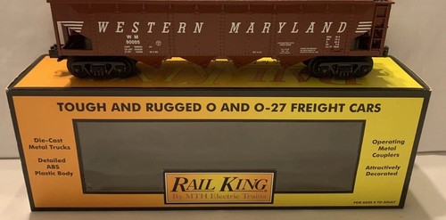 MTH RAILKING WESTERN MARYLAND 4 BAHÍAS VAGÓN TOLVA DE CARBÓN (SIN CARGA) CALIBRE 30-7516 O | Zustand: Used