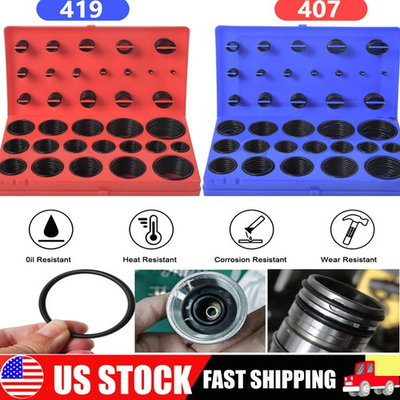 #ad SAE Metric Rubber ORing Washer Assortment Set Automotive Storage Case ORing Kit. $20.00