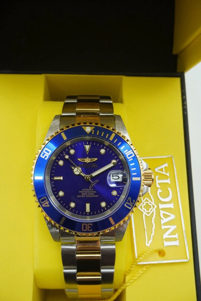 Invicta Uhr Pro Diver 8926OB 40mm Automatik Bicolor Neuwertig Ungetragen - Bild 2 von 4
