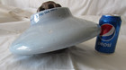 VTG 1920's Light Blue Porcelain Ceramic Suspension Disk Insulator High Voltage — photo 2