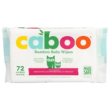 Bamboo Baby Wipes, Unscented , 72 Jumbo Wipes