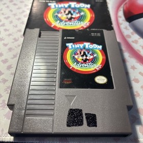 Tiny Toon Adventures Nintendo NES cartridge & Manual - very good condition