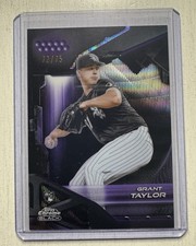 Topps Chrome Black 2026 Grant Taylor Rookie Purple /75 #190 Chicago White Sox