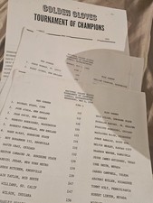 1995 GOLDEN GLOVES BOXING LOWELL MASSACHUSETTS VINTAGE COLLECTIBLE PAPERS LOT