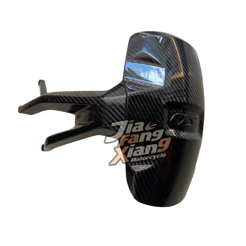 Guardabarros trasero 100 % fibra de carbono real para BMW R1300GS 2023-2025 Foto 3 de 4