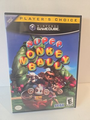 Super Monkey Ball Nintendo GameCube Complete CIB Player's Choice