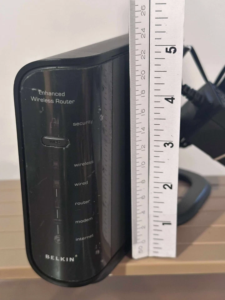 Belkin Wireless N Router Power Adapter High-Speed WiFi Internet Home Network - Image 4 of 4