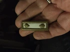 Civil War Veteran GAR Medal Suspension Bar White Major Insignia No Reserve