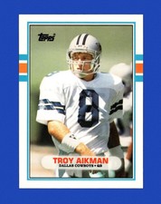 1989 Topps Traded Set-Break # 70T Troy Aikman NM-MT OR BETTER *GMCARDS*