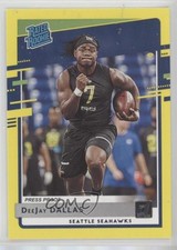 2020 Donruss Rated Rookie Dollar Tree Press Proof Yellow DeeJay Dallas #345 0q7