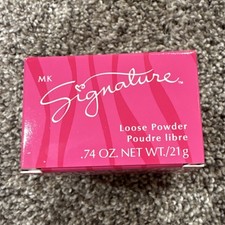 Mary Kay MK Signature Loose Powder Ivory 4495 0.74 oz / 21 g Matte Oil-Free NOS