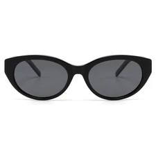 Oval Sunglasses for Women Acetate 90s/80s Cat Eye Sunglasses Fashion Frame