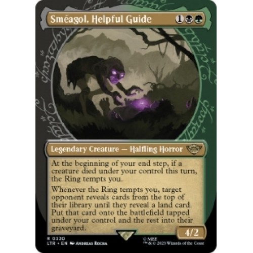 SMEAGOL, HELPFUL GUIDE (SHOWCASE)(330) The Lord Of The Rings Magic MTG MINT  CARD