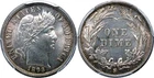 1893 s/s/s Barber Dime PCGS AU58