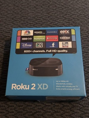 Roku 2 XD 1080p HD Streaming Media Player 3050X WiFi HDMI Remote Box