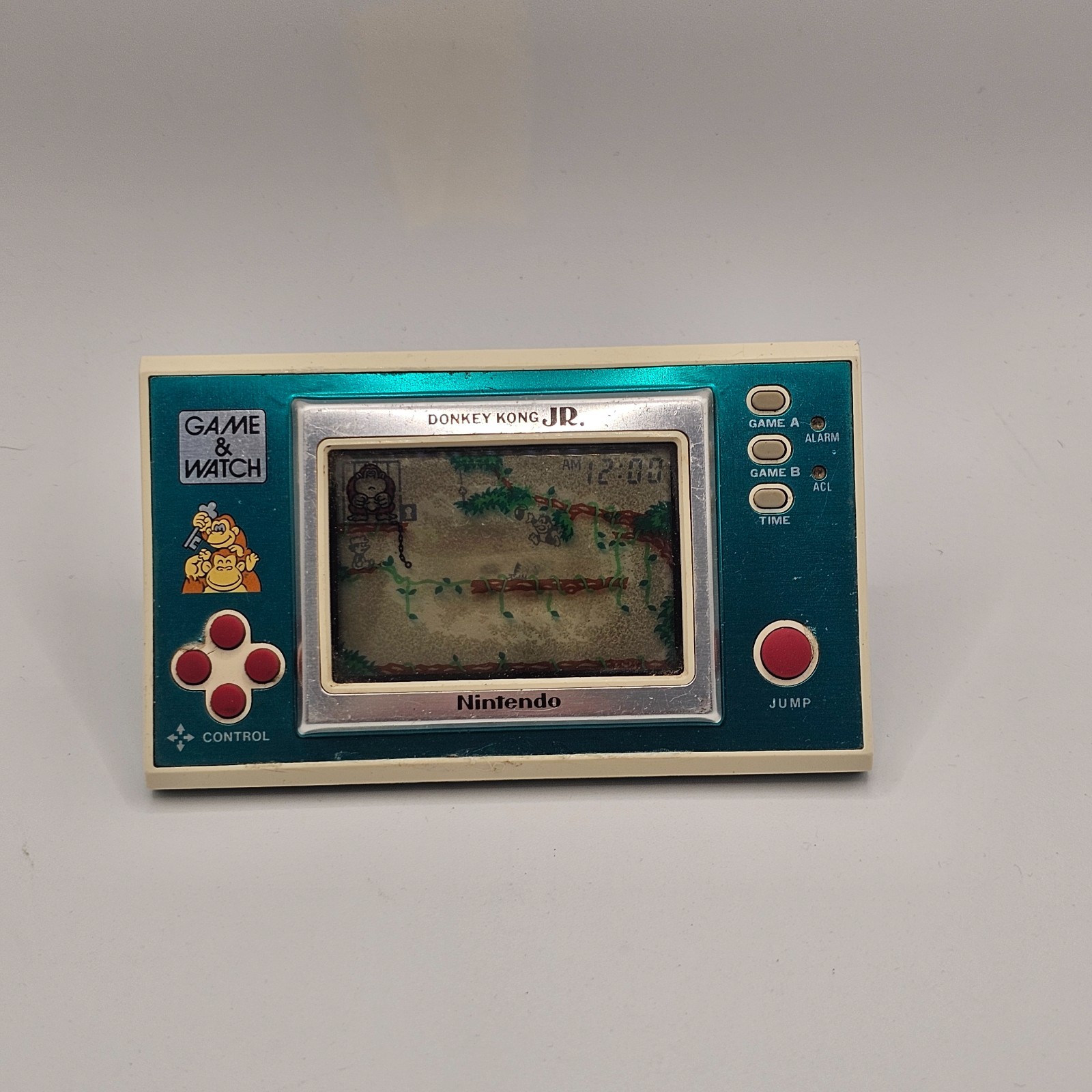 NINTENDO GAME & WATCH DONKEY KONG JR. DJ-101 1982 VINTAGE ORIGINALE FUNZIONANTE