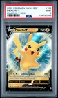 2022 POKEMON SWSH BLACK STAR PROMO PIKACHU V BOX #198 PIKACHU V PSA 9