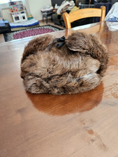 Chapka en Fourrure véritable marron