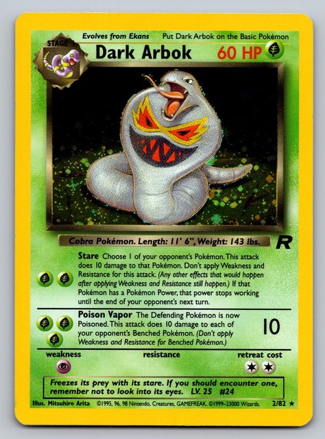 Dark Arbok #2 (Team Rocket (2000))