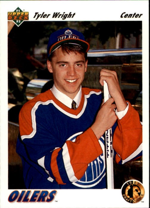 1991-92 Upper Deck #67 Tyler Wright RC - HKY