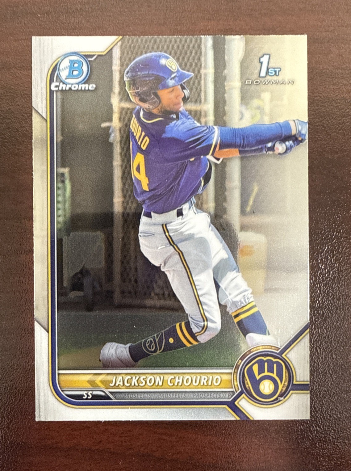 2022 Bowman - Chrome Prospects Jackson Chourio #BCP-79 (RC)