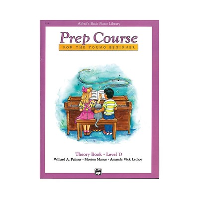 Alfred Alfred's Basic Piano Prep Course Theory Book D