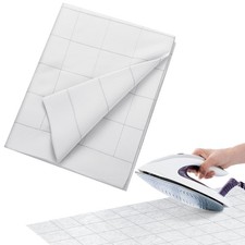 Fusible Interfacing With 2.5x2.5 Inch Grid Nonwoven Iron On 12 Inch X 10 Yard