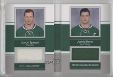 2015-16 SP Game-Used Media Guide Booklets /65 Jason Spezza Jamie Benn #MG-JJ xp6