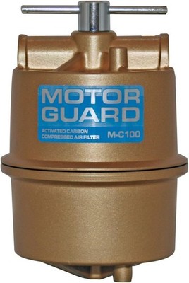 Motor Guard MOT-M-C100 1/2 NPT Activated Carbon Compressed Air Filter