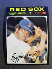 1971 Topps Baseball Reggie Smith Boston Red Sox Card #305 (a)