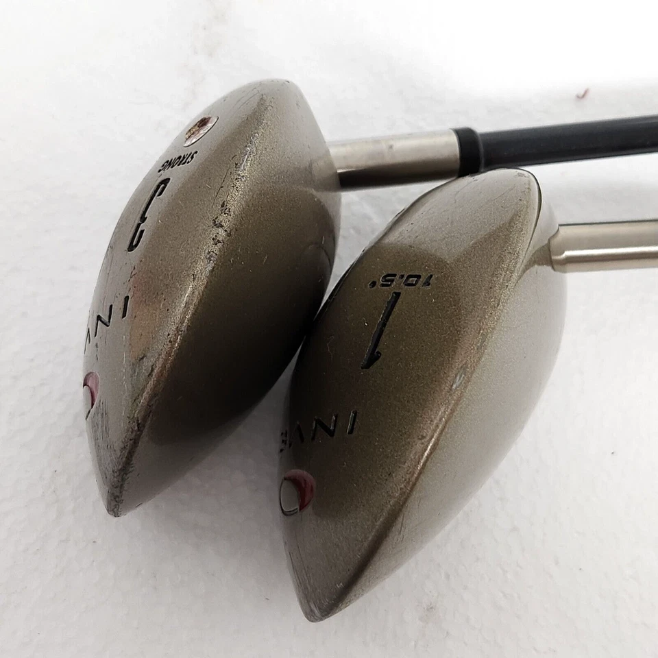 Wilson Invex BiMetal Driver & 3 Wood Set RH Firestick 2.8 Graphite Shafts - Image 4 of 4